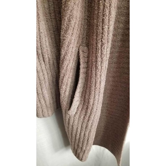 Barefoot Dreams Taupe Driftwood Montecito Cozy Chic Lite Cardigan Size Small - Picture 5 of 7